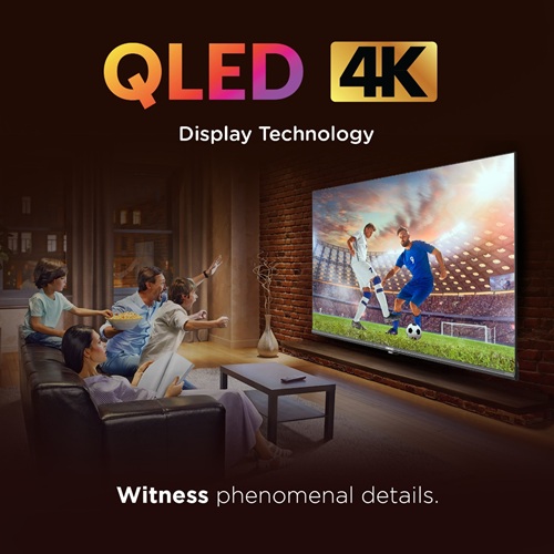 AKAI 140cm (55 Inc) 4K Ultra HD Smart Google QLED TV