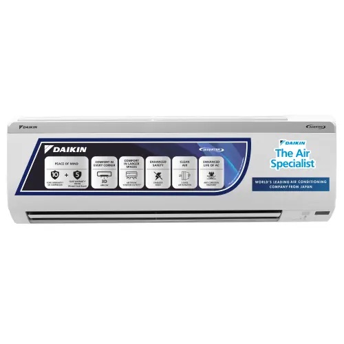 Daikin 1 Ton AC 3 Star INVERTER AC Split AC (Copper, PM 2.5 Filter, FTKL35UV16/RKL35UV16 - ( White )