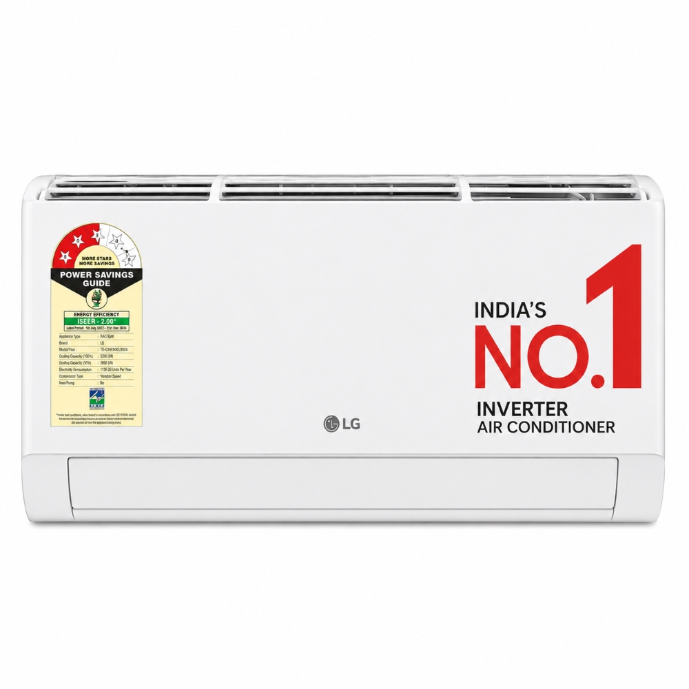 LG Ac 0.8 Ton Inverter 2 Star Split Air Conditioner
